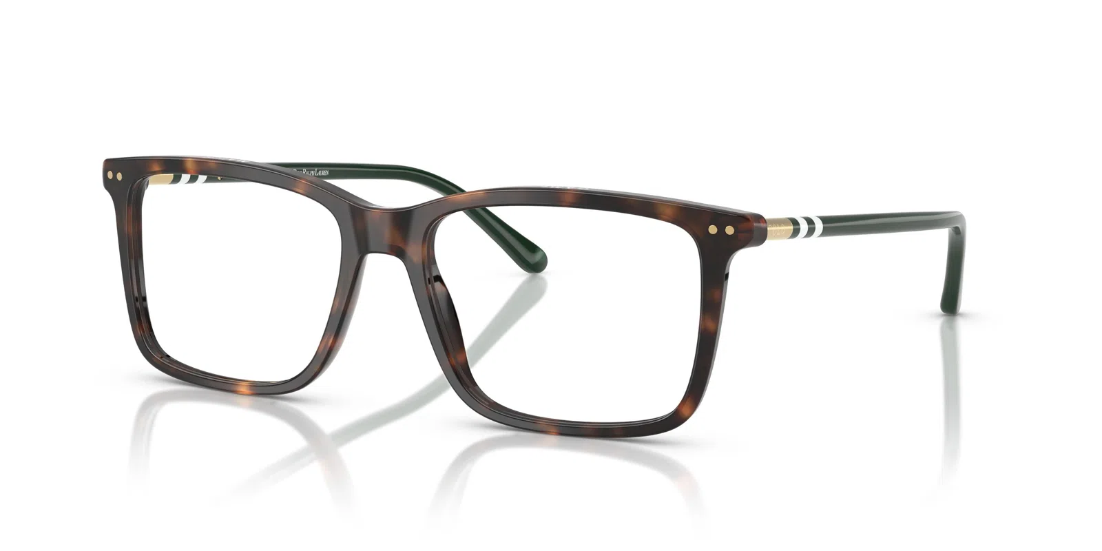 Polo 2287 Eyeglasses - Shiny Dark Havana - view 2